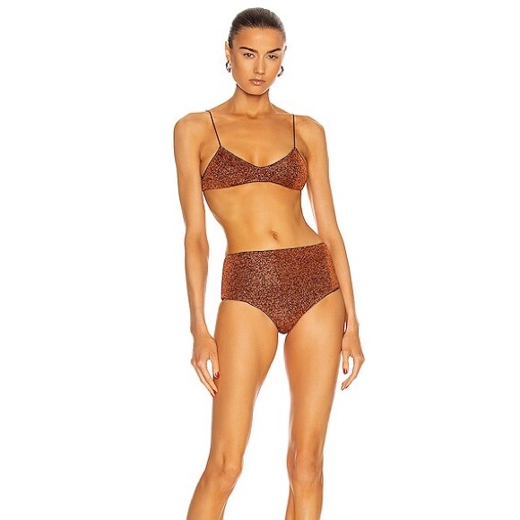 Oseree Other - Oseree Bronze High Waisted Bikini